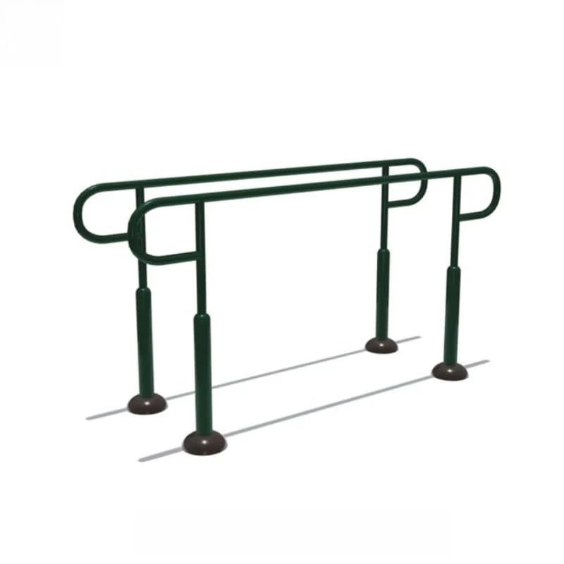 Parallel bar for outdoor gymnastics using outdoor pull-up bar QX-091B