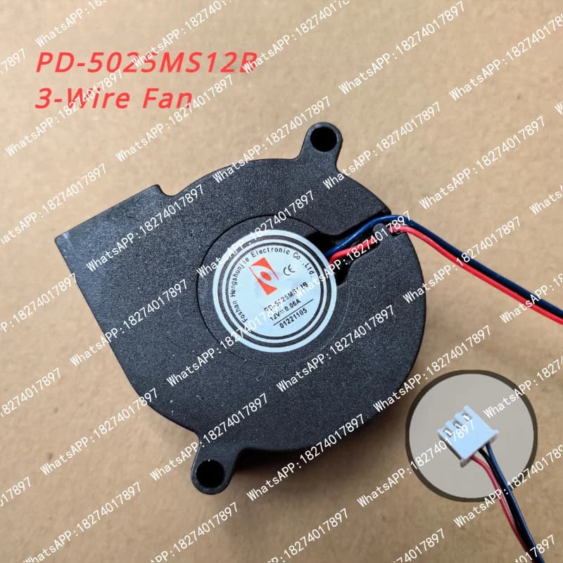 1 pezzo per umidificatore MJJSQ02LX/ MJJSQ06DY Ventola di raffreddamento 5025/ 5020