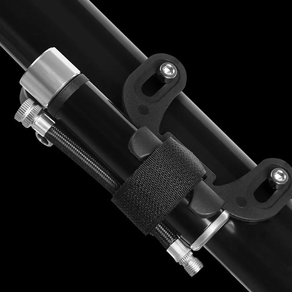 1Set Compact Aluminum Alloy Bike Pump 120 Psi Portable Tire Inflator Lightweight Easy Carry for Mountain Road Cycling Flat