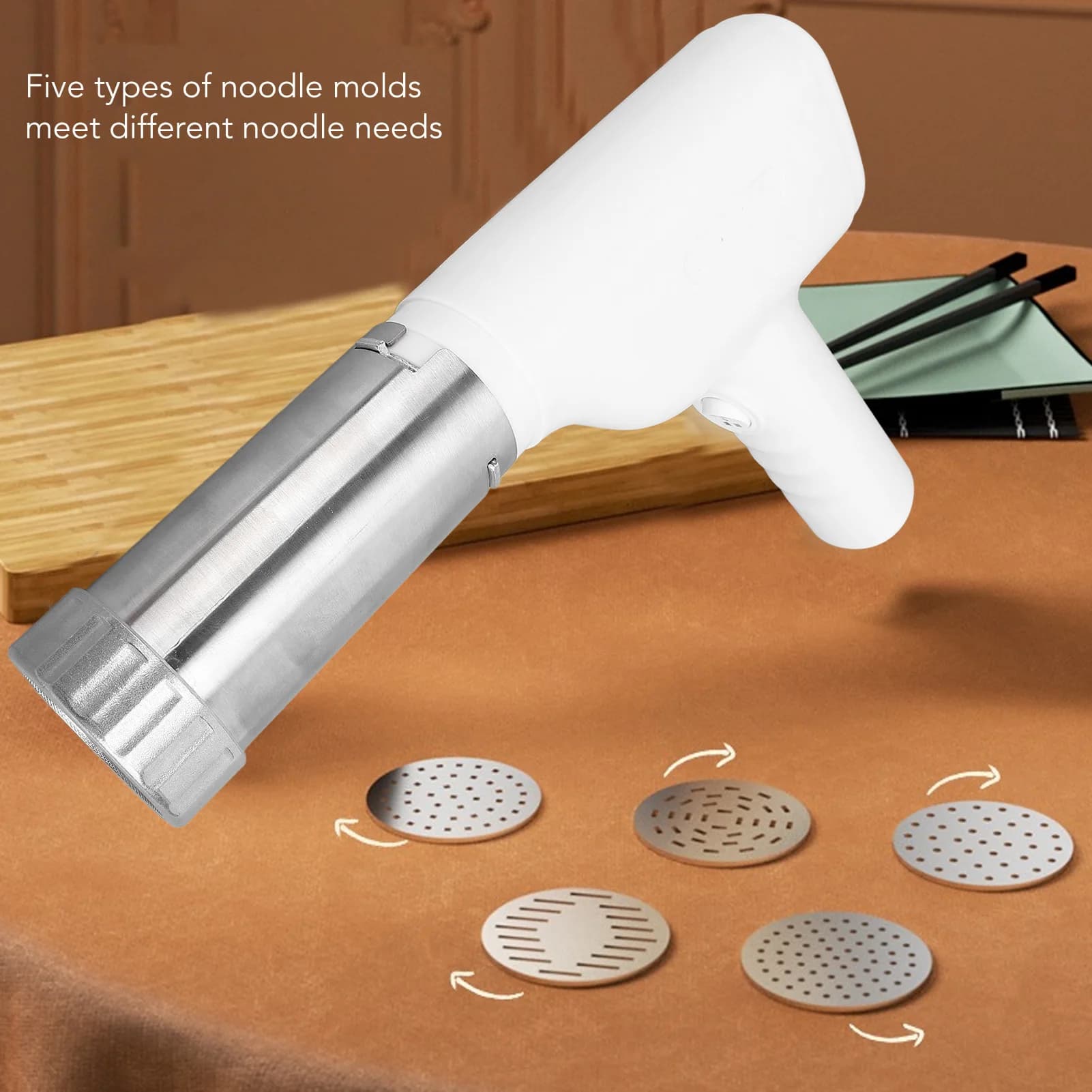 Macchina per pasta automatica senza fili compatta per pasta portatile per cucina