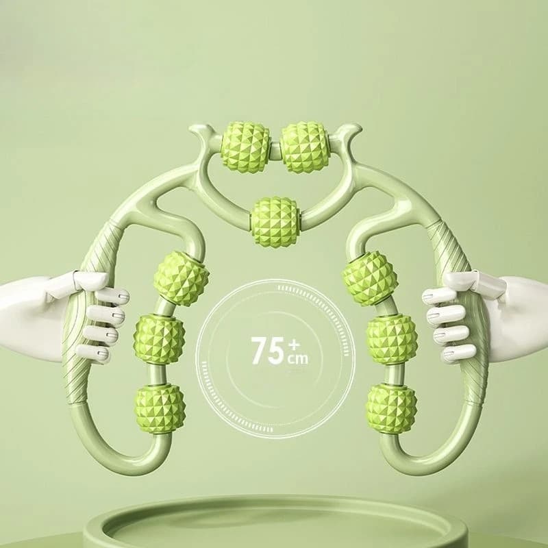Foam Roller Leg Beauty Tool Pulp Massage Circular clip for legs Relaxing yoga Efficient soothing Delicate on skin without rubbing legs