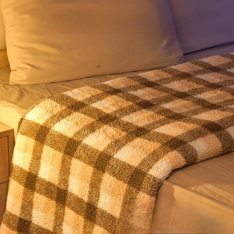 Coperta elettrica Materasso elettrico singolo doppio, coperta riscaldante a temperatura costante con termostato