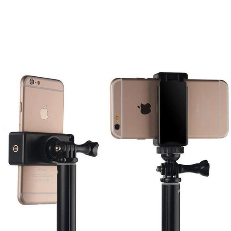 Universal Phone Clip Bracket Selfie Holder Mount Tripod Monopod Stand for Smartphone Tripod/Monopod Stand
