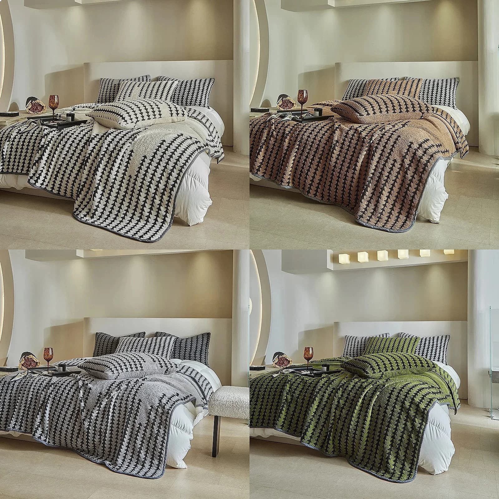 Taffeta Velvet Blankets for Beds Arrowhead Printed Winter Sofa Towel Single Layer Throw Blankets Bed Cover Bedsheet Bedspread
