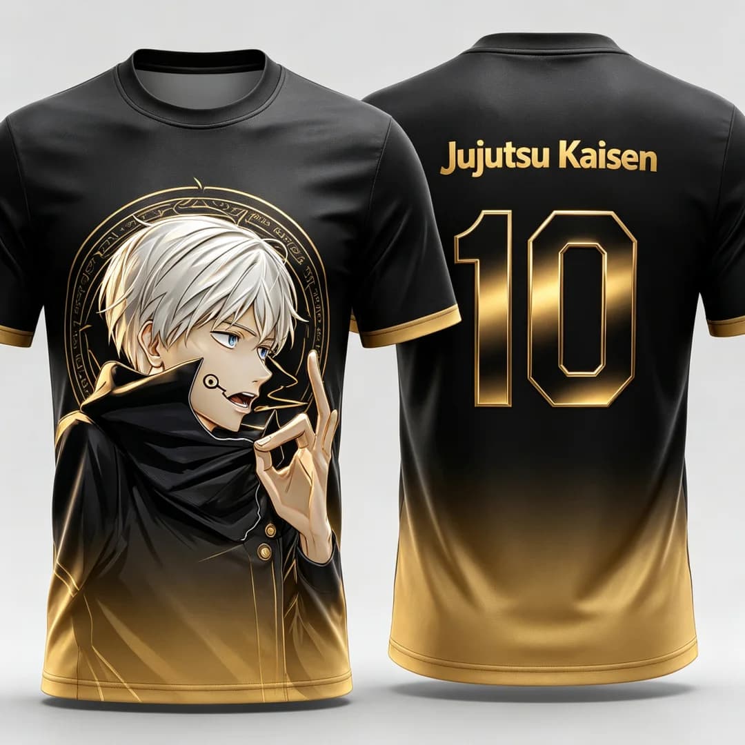 2026 Jujutsu Kaisen Toge Inumaki T-shirt Men Gradient 3D Print Anime Casual Short Sleeve Streetwear Harajuku Summer Tops Tees