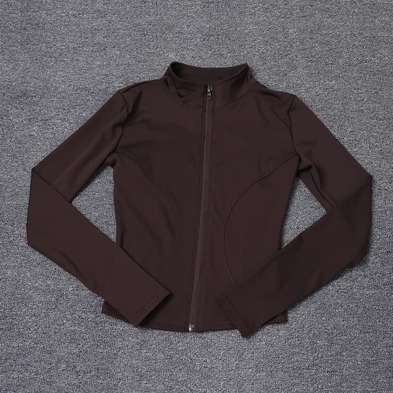Women's Sports Jacket Long Sleeve Shirt Training Coat Gym Training Clothing Sportswear Yoga