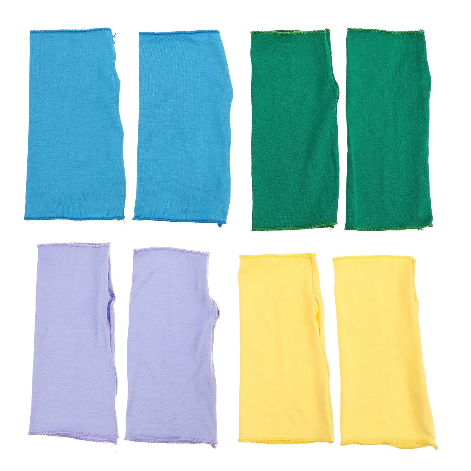 4Pairs Sun Protection Gloves Half Finger Outdoor Sun Proof Non Slip Breathable Uv Resistant Summer Gloves Summer Cool Glove