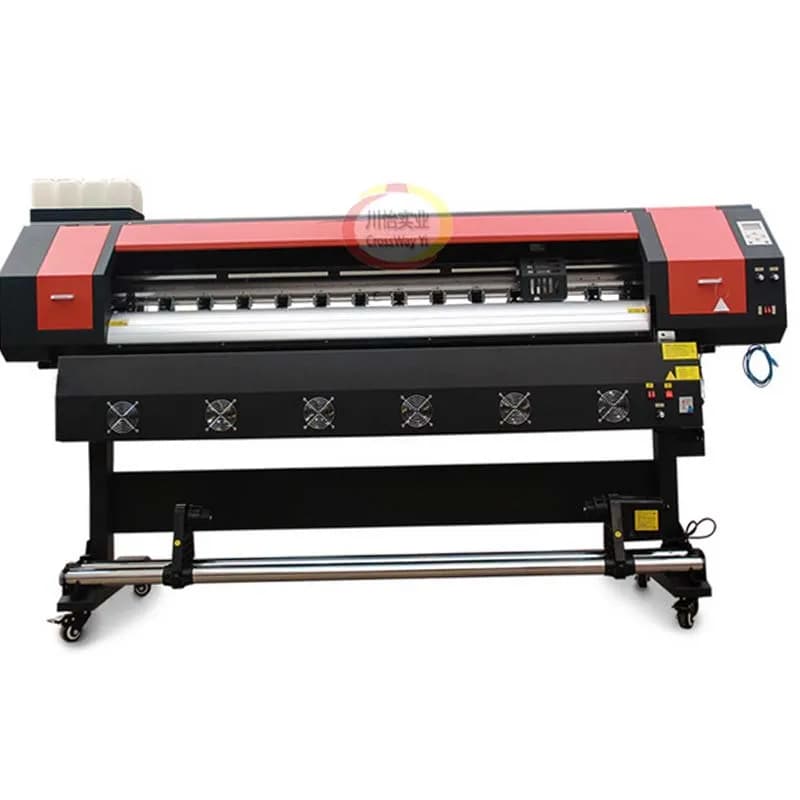 CrossWay Yi Industry CY-1800 1800B Stampante di grande formato 1,8 m XP600 Macchina da stampa eco solvente Plottore per sublimazione