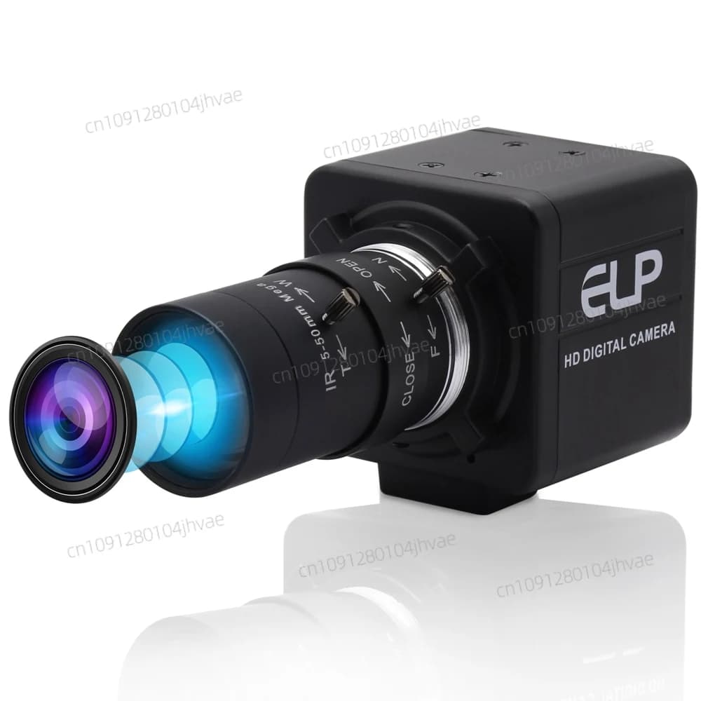 High resolution USB camera 4K varifocal manual ELP 5-50mm Imx415 3840x2160P 30FPS Webcam with tripod hole