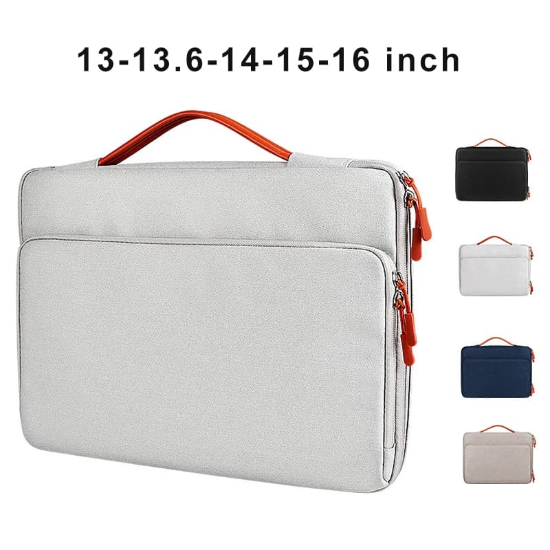 Borsa per laptop per Xiaomi Dell Hp Lenovo Computer portatile per MacBook Air M4 Pro M5 M3 M1 M2 13 14 15 15.6 16 12 Custodia a manica