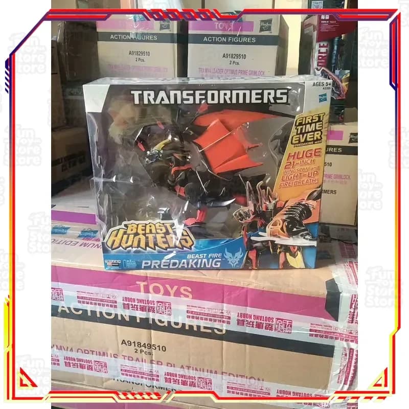 Hasbro Transformers Leader's Certificate Demon Hunting Commander Action Figure Ufficiale con Licenza, Giocattolo da Collezione Sigillato