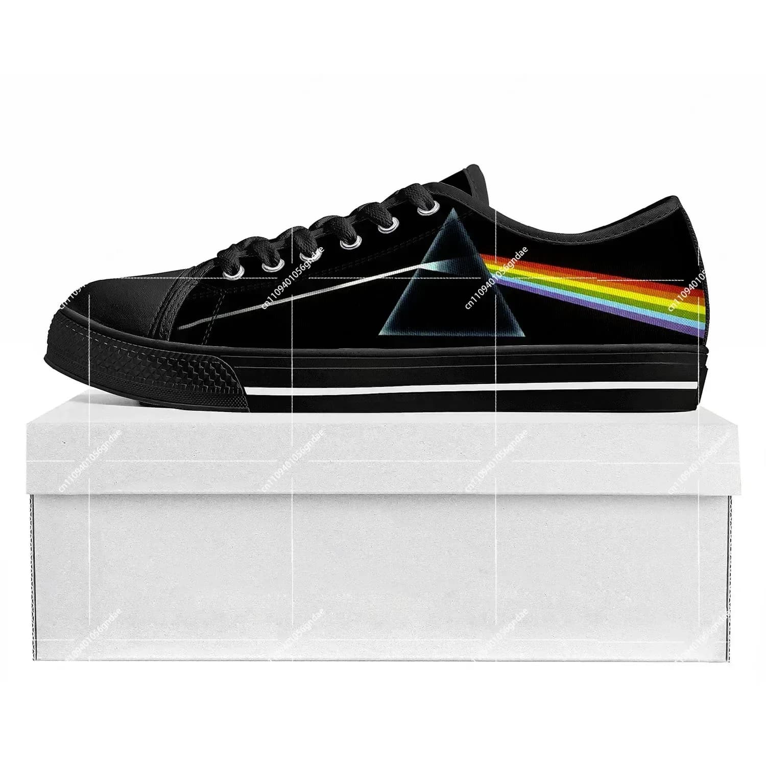 Sneakers basse The Wall Rock in tela personalizzabili fai da te per uomo, donna e adolescente - Scarpe casual da coppia personalizzate