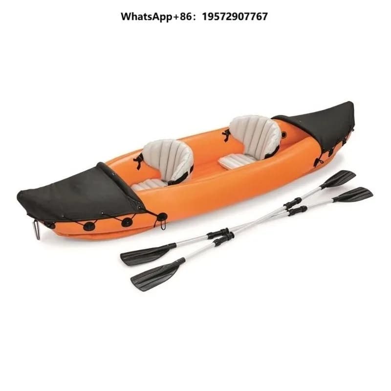 New Products Arriving logo Paddle Board Kayak 2 Person Tourism Fishing Kayak Canoe