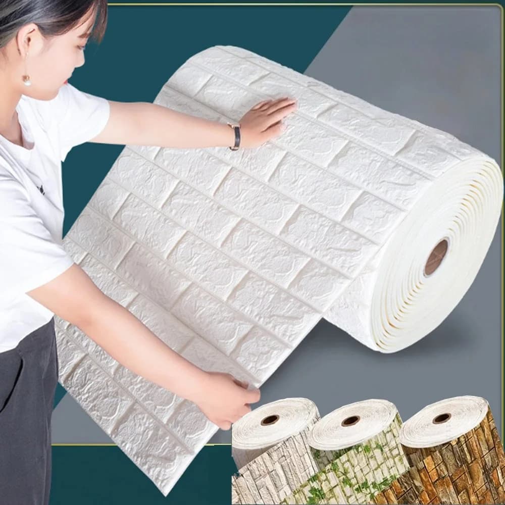 70 cm 1 m XPE decorativo camera da letto soggiorno adesivi murali impermeabili camera dei bambini adesivi carta da parati ristrutturazione della parete di casa.
