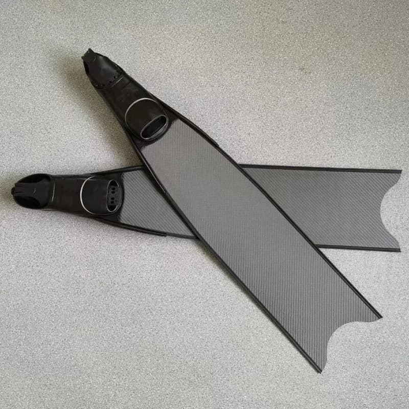 KUBO 3K Carbon Fiber Long Blade Underwater Fishing Snorkeling Pine For Diving Life-saving Pine for Apnea