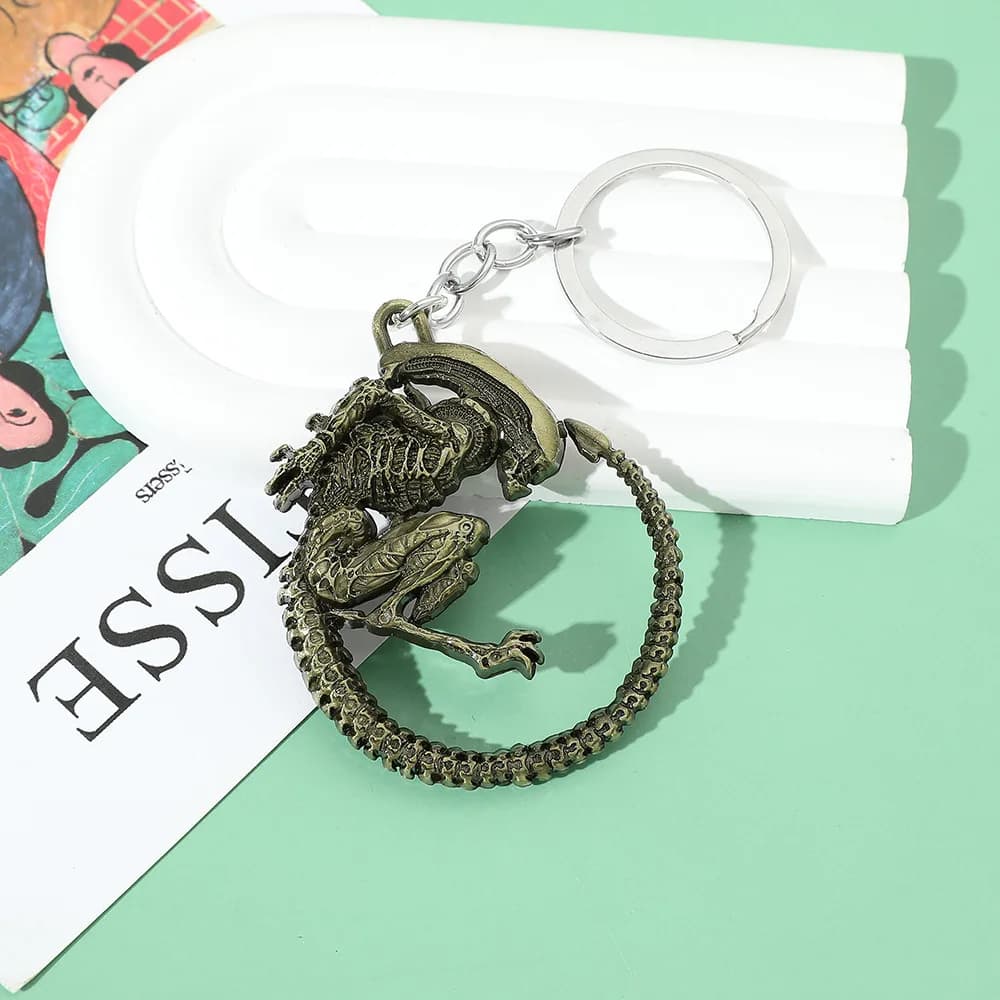 Avp Alien V Predator Covenant Portachiavi Alien Xenomorph Queen Prometeo Portachiavi Portachiavi Anello Accessori Cosplay
