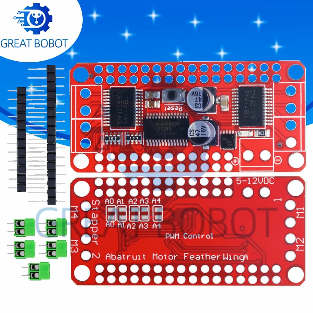 4.5v-13.5v Stepper Motor Dual DC Driver Control Board Module DC Stepper Motor PCA9685 TB6612 for arduino