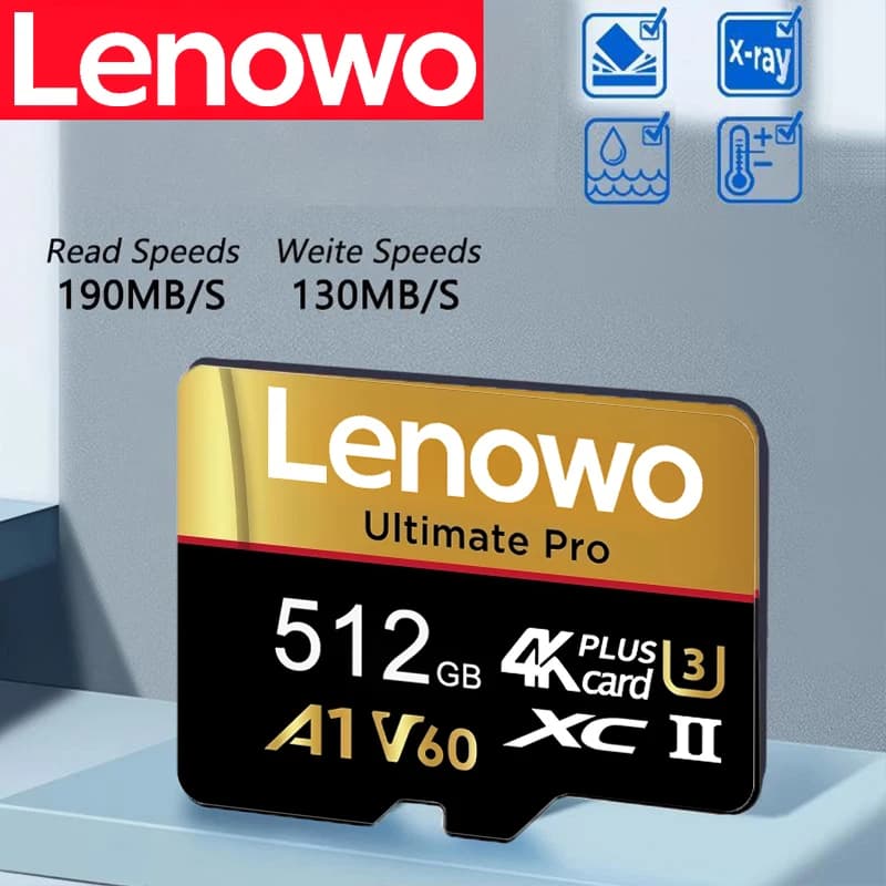 Portable Memory Card 256GB Micro TF SD Card 128GB SD Cards 64GB TF Cards 32GB 4K U3 for E-Reader/Gaming Console/Smart TV