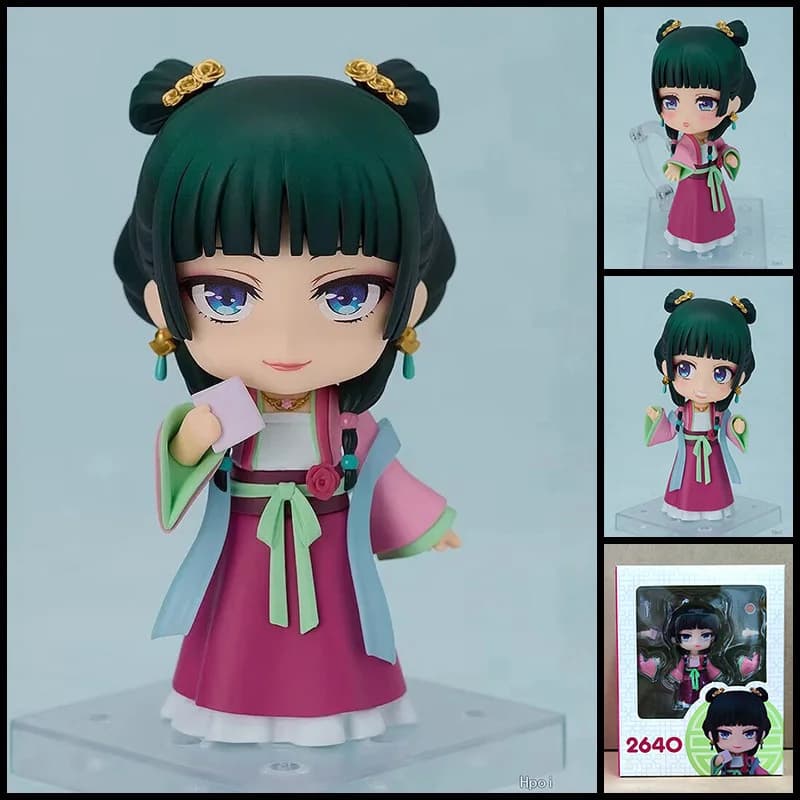 2640 Maomao The Apothecary Diaries Q Version Action Figure Face Swap Boxed Anime Figurine Per Collezionisti di Anime e Esposizione