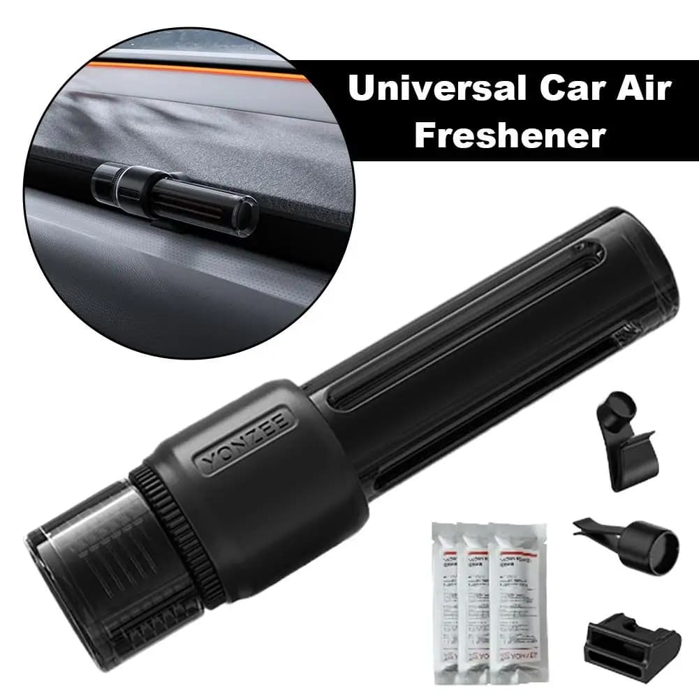 Deodorant for Auto Tesla, Slow Release, Duration 30 Days, Clip 360° Swivel for Ventilation Bags, Natural Essential Oil, Odori Neutralizer