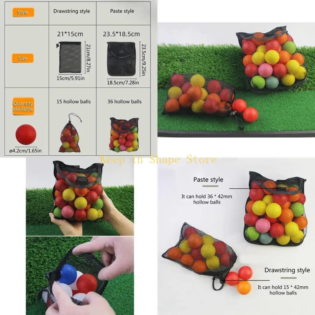 Borsa da stoccaggio da golf U1JC Nylons Cash golf Polpes Polpes Crowstrings Borse