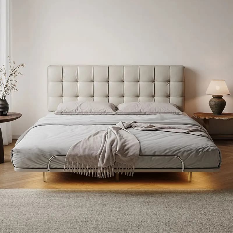 Letto matrimoniale europeo per cani umani, lettino da massaggio moderno, mobili per dormire