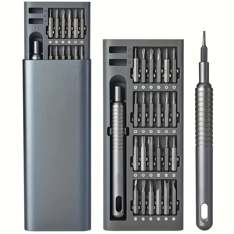 24 in 1 digital maintenance precision screwdriver set with portable storage box and electronic device disassembly tool