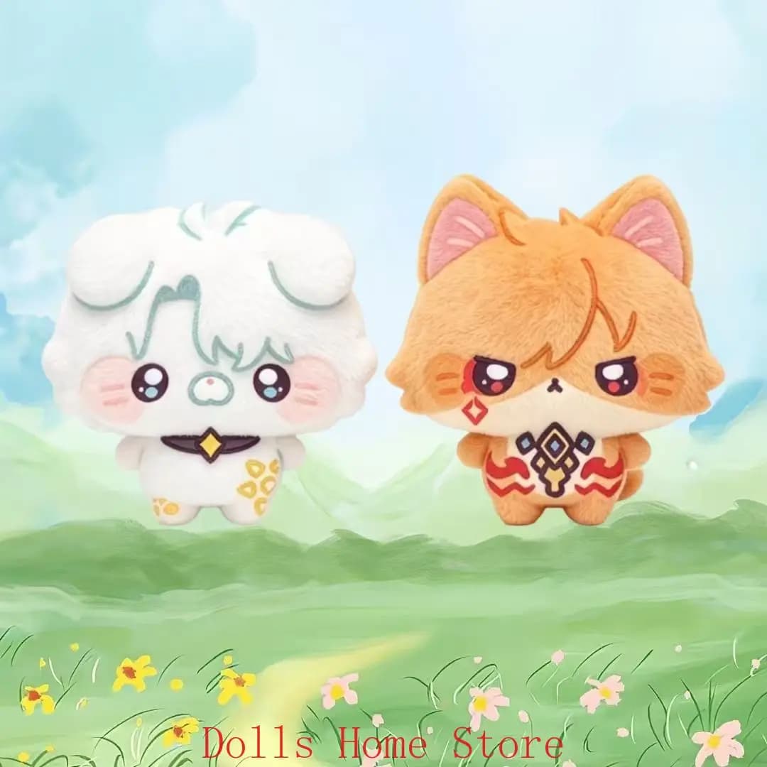 Peluche Cosplay Anime Honkai: Star Rail - Personaggi Phainon e Mydei ‌ Portachiavi con Ciondolo Peluche a Forma di Corpo per Zaino