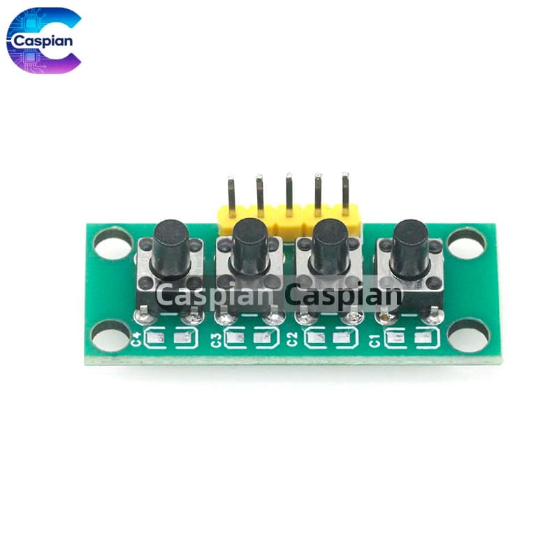 1-10 Pieces Module Independent Keyboard 1x4 to 4 Cleaners Fai-da-te Kit for Electronic Projects Arduino Raspberry Pi STM32 STEM