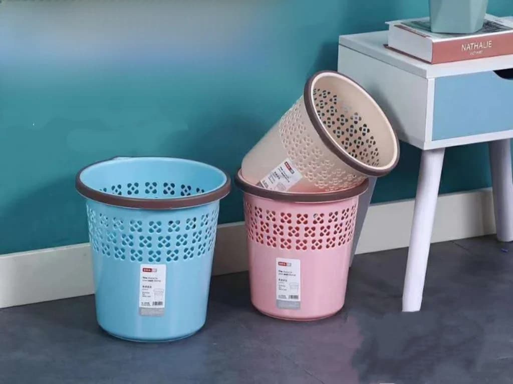 Cucina in plastica di grandi dimensioni, bagno, camera da letto, WC, scoperto, Tra, cestino per rifiuti da ufficio, strumenti per la pulizia della casa