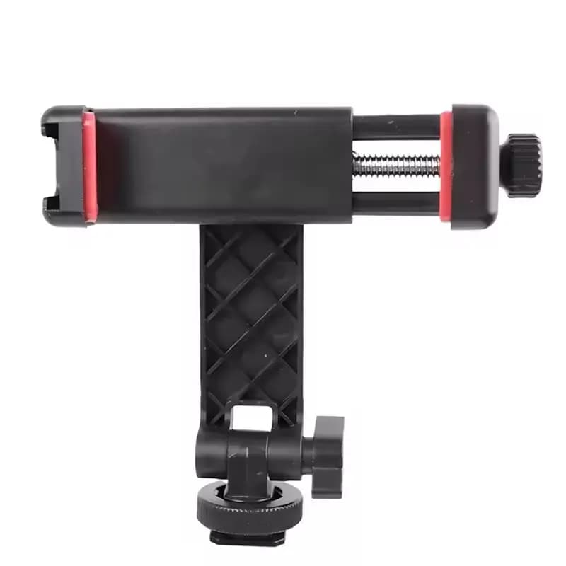 Supporto per Treppiede con Attacco Hot Shoe per Fotocamera e Smartphone, Adattatore Cold Shoe, Accessori Fotografici per Telefono
