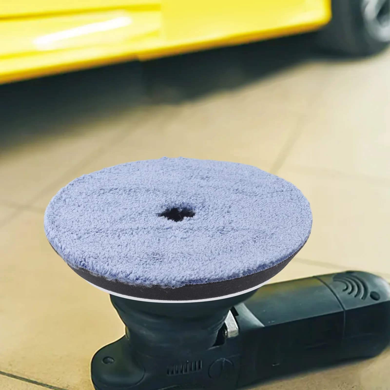 Kit di Tamponi per Lucidatura Auto, Guanti in Microfibra, Set per Ceratura, Cuscinetti da 6 Pollici, Accessori per Detailing Auto