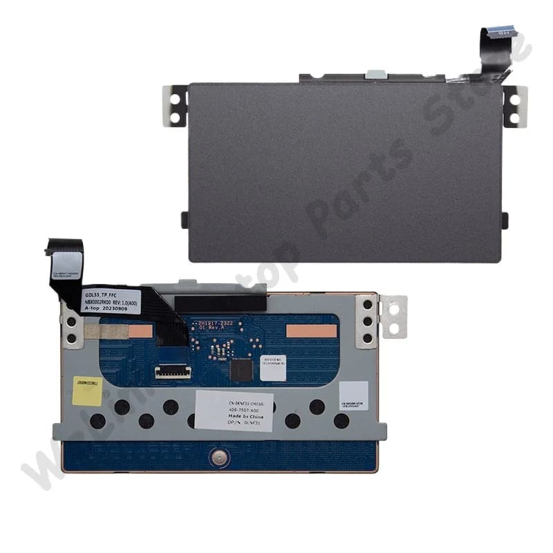 Nuovo Trackpad TouchPad per Laptop Dell G15 5510 5511 5515 5520 5521 5525 09G46W 0KNF31 con Cavo a Nastro e Pulsante Mouse 08FWW0
