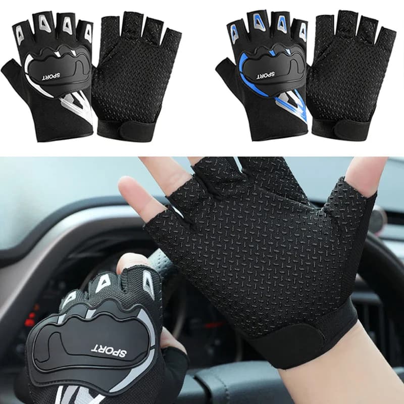 Summer cycling gloves breathable mid-slip, tactical gym and fitness gloves, unisex gloves for outdoor motorcycling