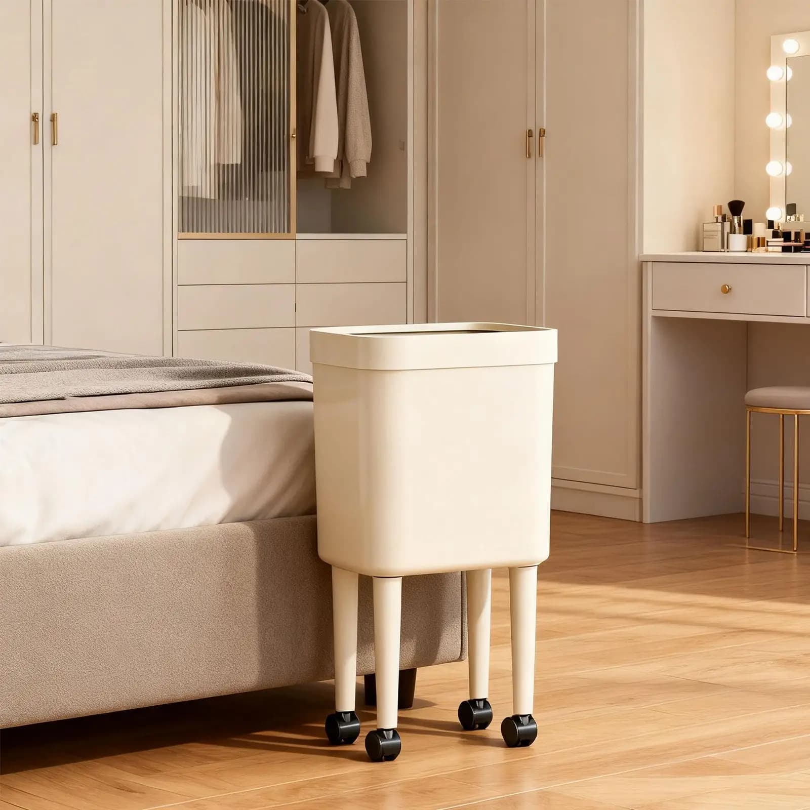 Cestino Pratico per Rifiuti, Bidone della Spazzatura per Ufficio, Cucina, Camera da Letto, Bagno