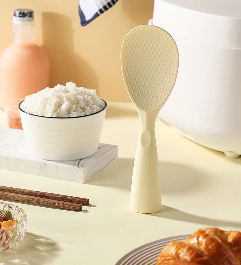 Silicone Spatula Non-stick Pan Special Household High Temperature Resistant Stir-fry Standable Rice Spoon Kitchen Utensils