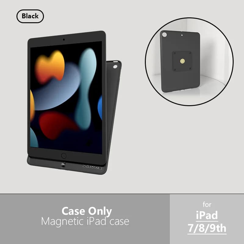 Supporto da parete magnetico con custodia di ricarica per iPad 18W ricarica rapida magneti potenti accessori per ipad supporto tablette