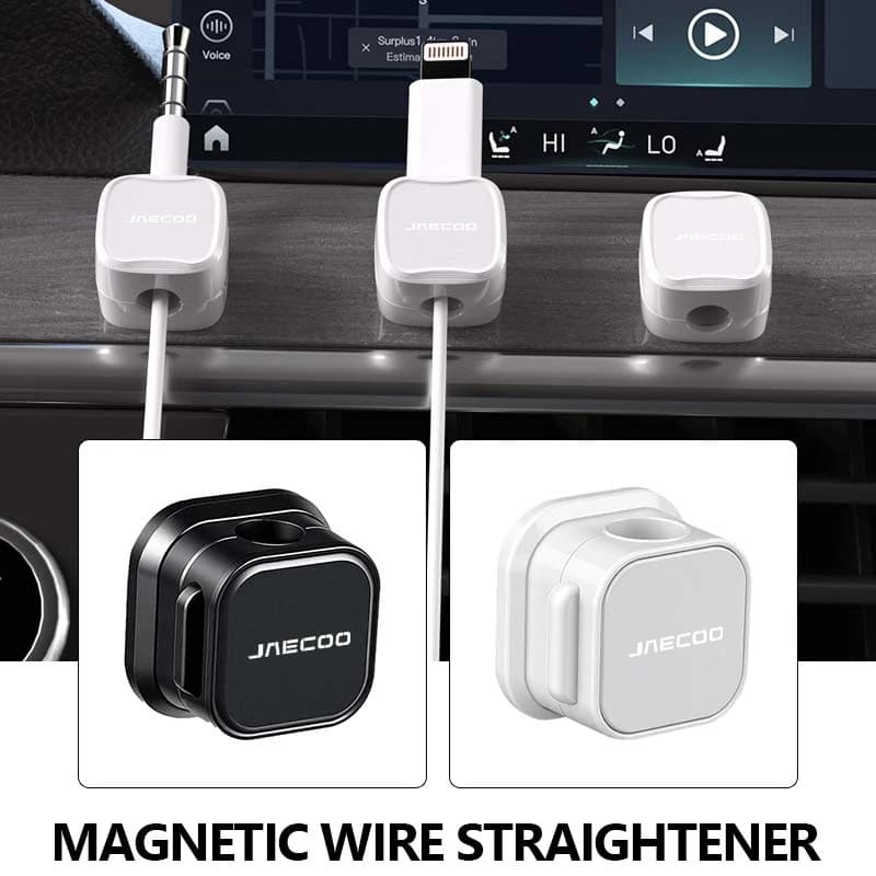 Magnetic Protector Cable Clip Organizer USB Charger Cable Holder Cable management For JAECOO J8 J7 PHEV C9 2WD AWD