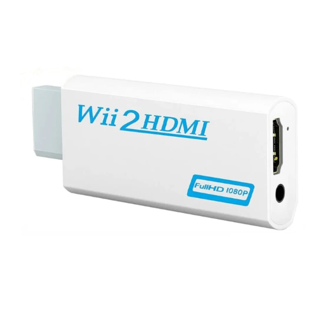 Wii To HDMI-Compatible Converter 1080P Full HD Adapter Connector 3.5mm Video Audio for PC HDTV Monitor Wii2HDMI-Compatible