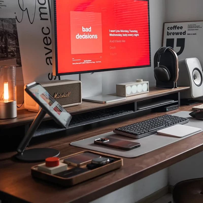 Z2 Modular Monitor Height Rack Office Desk Storage Computer Elevated Stand Luxury Modern Display Height Increasing Bracket