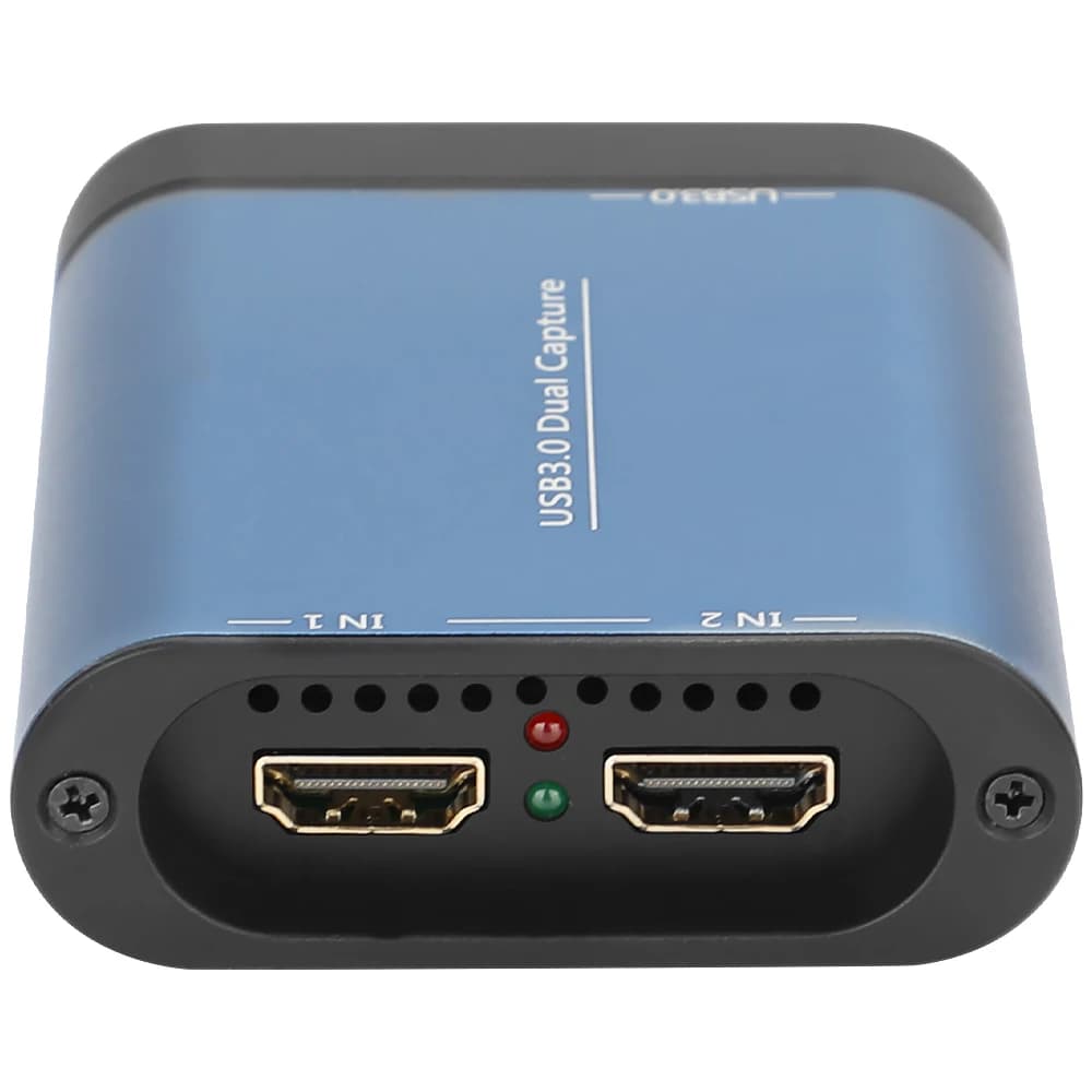 Scheda di acquisizione video USB Tech con ingresso HDMI a 2 canali PC portatile Ipad Acquisizione di giochi a 1080P a 60fps