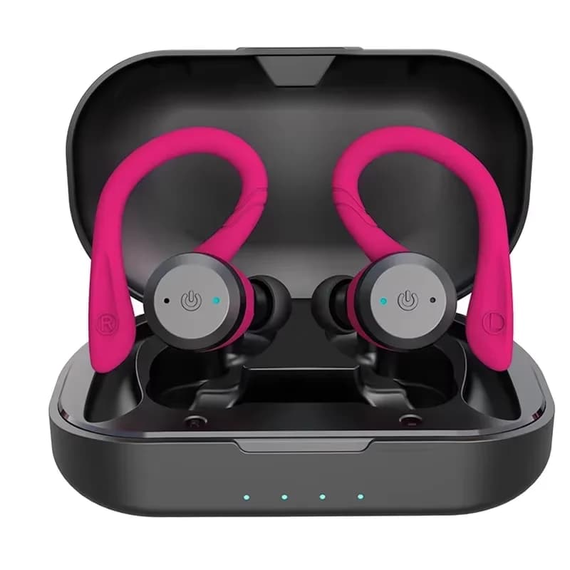 Auricolare compatibile Bluetooth 20 ore di riproduzione Dual Wear Nuoto IPX7 Auricolare sportivo wireless impermeabile Auricolari stereo