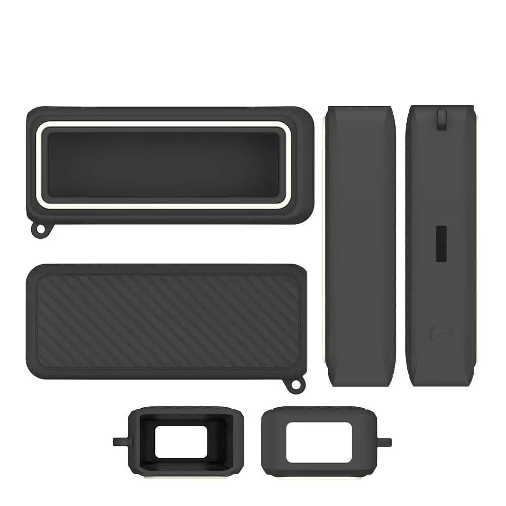 Silicone Portable Charger Protective Case Anti Drop Shockproof Carrying Organizer Bag for Anker Prime Power Bank (26K 300W)