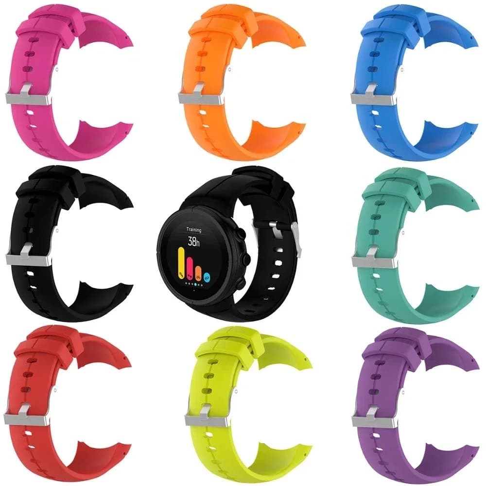 Cinturino di Ricambio in Silicone per Smartwatch Suunto Spartan Ultra, Bracciale Sportivo con Strumento di Montaggio