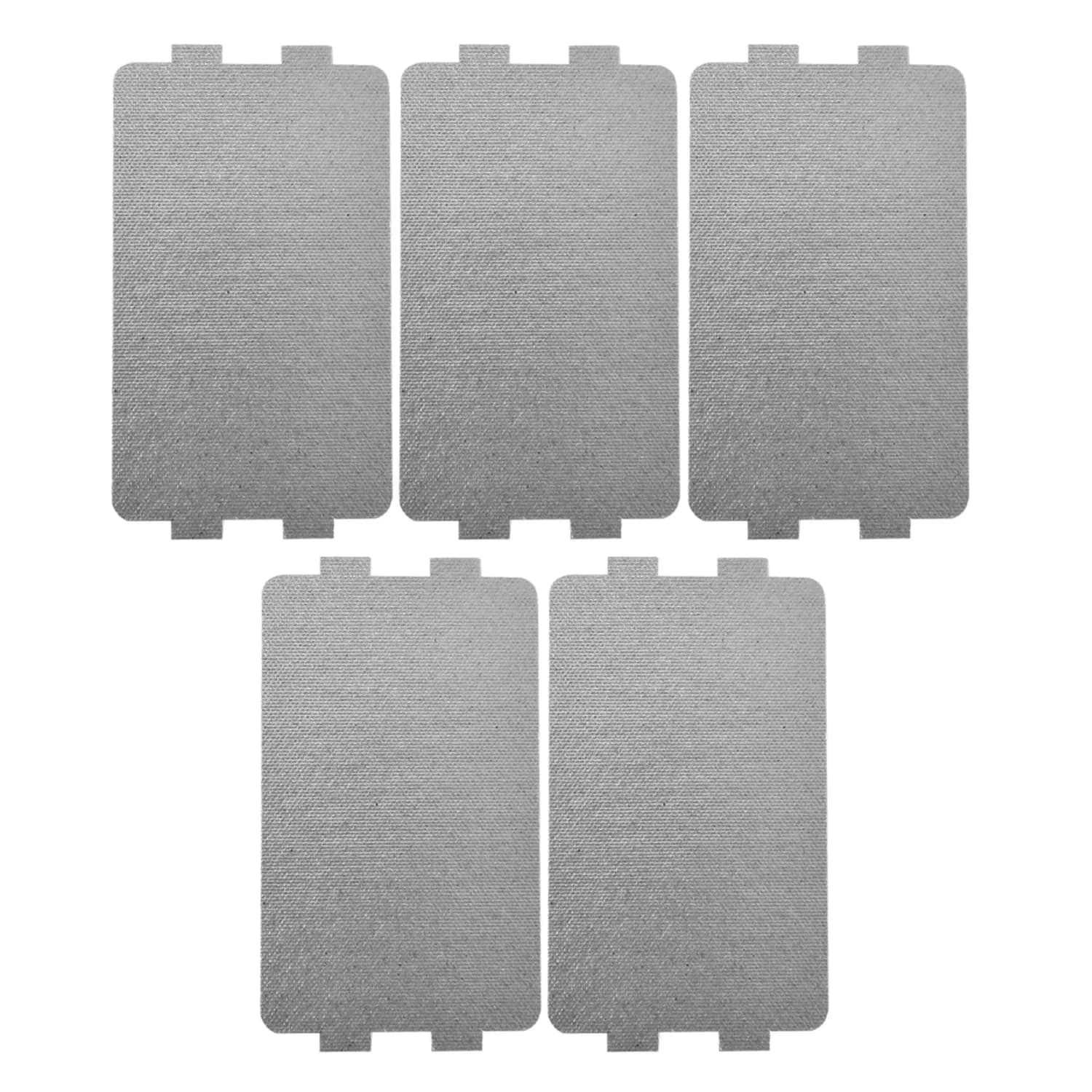 5 pezzi piastra di mica universale per forno a microonde 116x65mm foglio di mica per forno a microonde Midea tostapane asciugacapelli scaldino