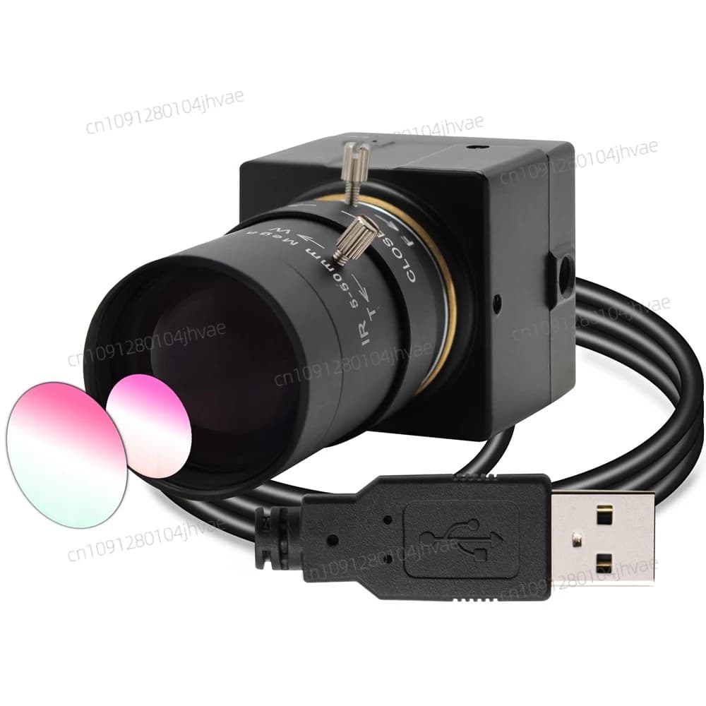 2025ELP 4K IMX415 Webcam per PC USB2.0 Plug N Play Mini videocamera ad alta definizione 30fps con obiettivo Zoom 10x 5-50mm