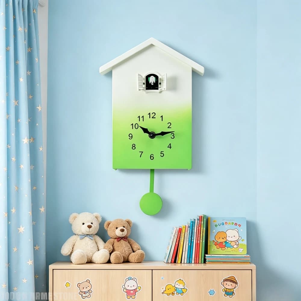 Wall Clock Modern Bird Home Living Room Hanging Watch Horologe Clocks Timer Office Home Decoration Gifts