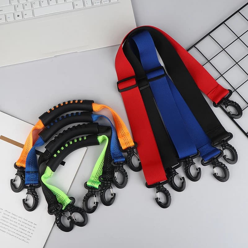1 Pezzo Cinghie per Pattini in Linea, Cinghie di Sollevamento per Pattini a Rotelle, Cinghie di Fissaggio per Scarponi da Sci, Cinghie di Trasporto per Pattini da Ghiaccio, Accessori Sportivi per Sci