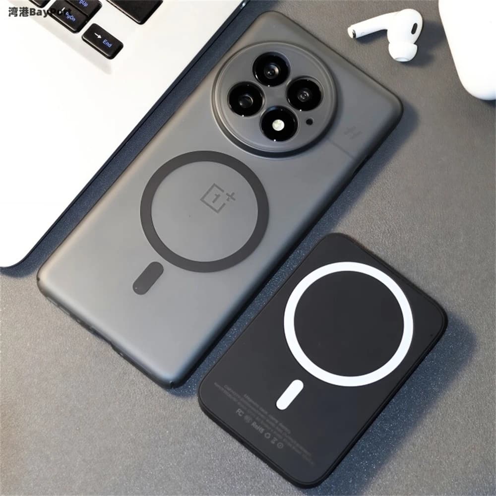 Magnetic Ultra Thin Translucent Phone Case For Oneplus 13 12 One Plus Ace 5 3 Pro 1+ 12 For Magsafe Matte Clear Shockproof Cover