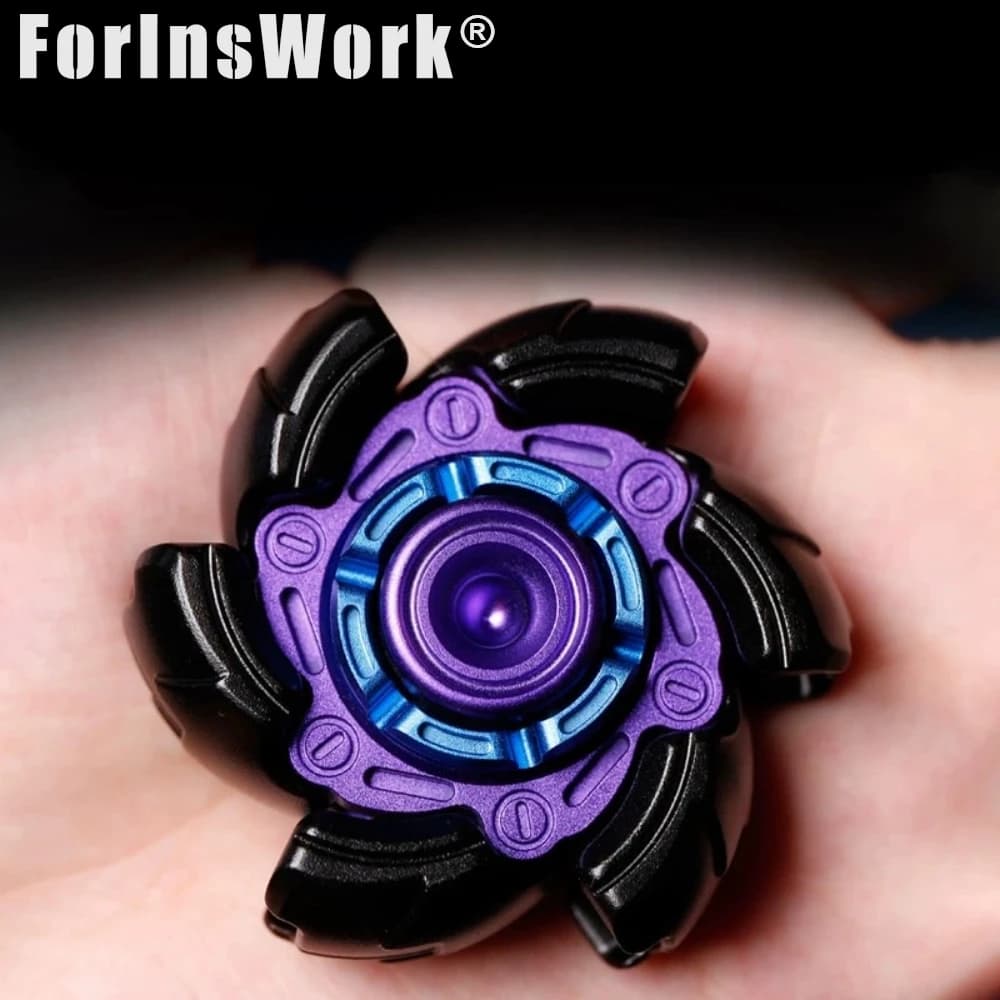 GoBiggeR Original Pillbug Young Version Gyro Fidget Spinner EDC Adult Office Metal Fidget Toy Autism Sensory Stress Relief Men's